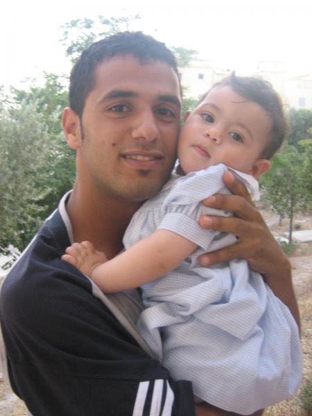 moi  et la petite Aya   